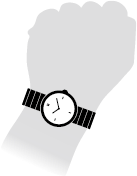 男性着用時 32mm