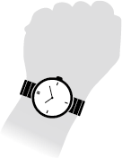 男性着用時 40mm