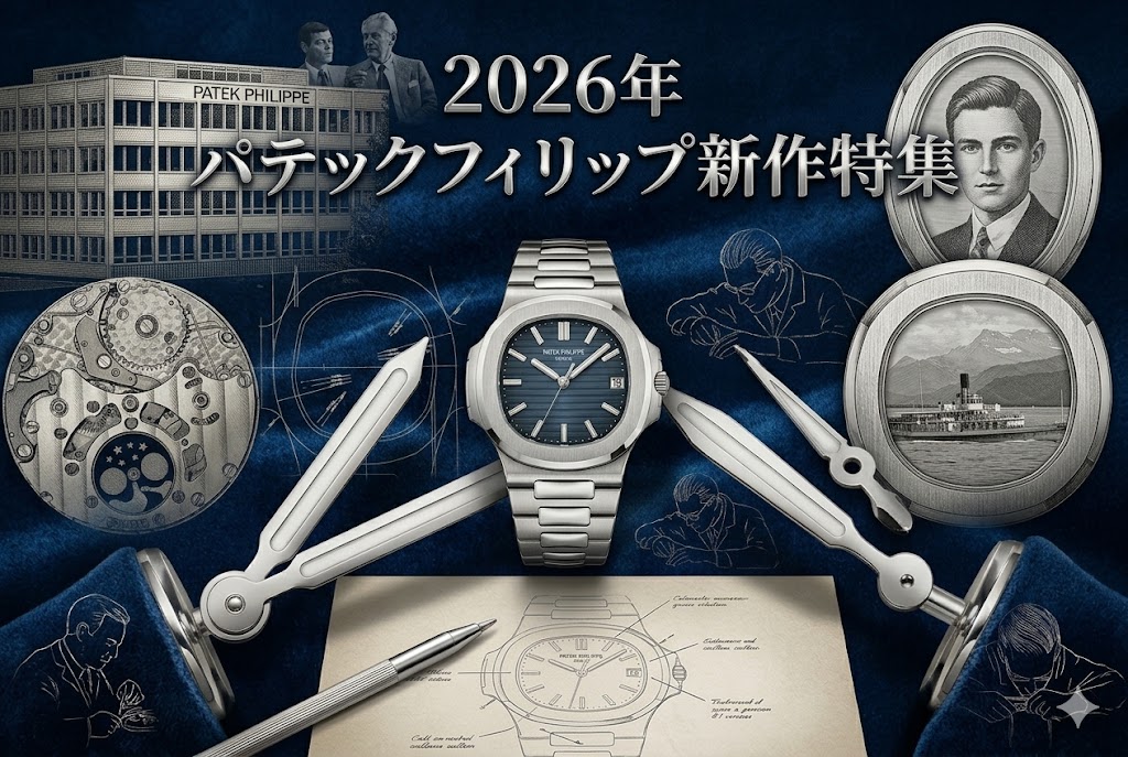 【2026年最新】パテック フィリップ新作特集 ノーチラス50周年と次の時代を徹底解説