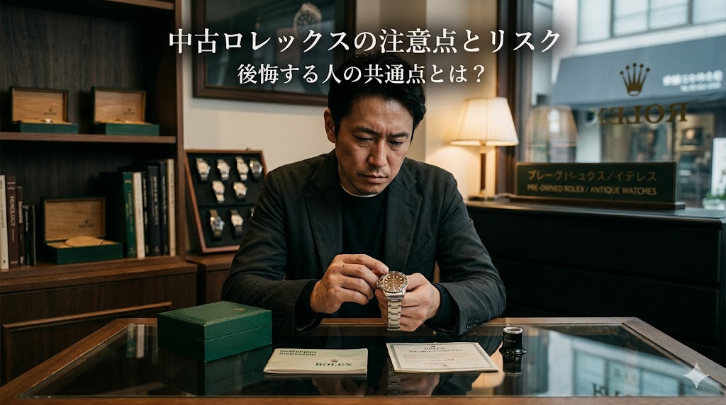 中古ロレックスの選び方と購入ガイド 失敗しない店選び