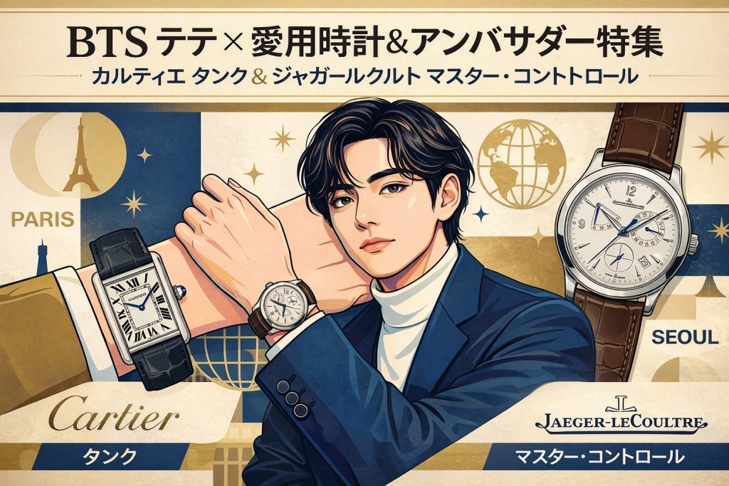【2026年最新】BTSテテ(V)の愛用腕時計＆アンバサダー完全解説