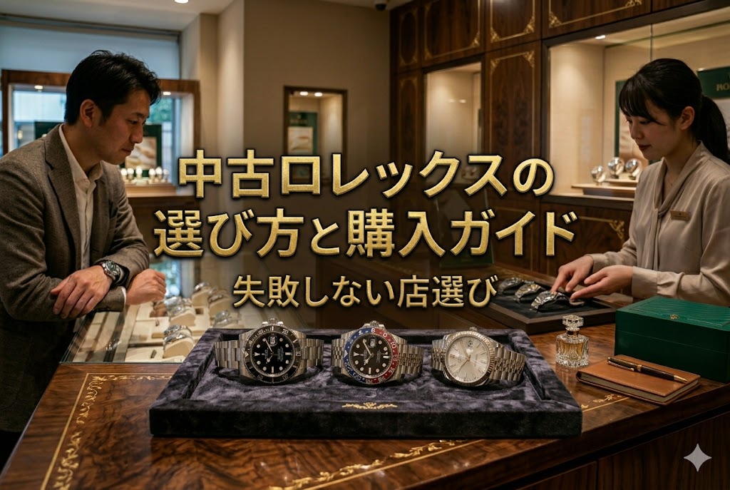中古ロレックスの選び方と購入ガイド 失敗しない店選び