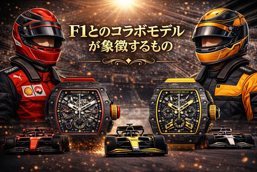 リシャールミルとF1の関係 なぜ数億円の時計が選ばれるのか？