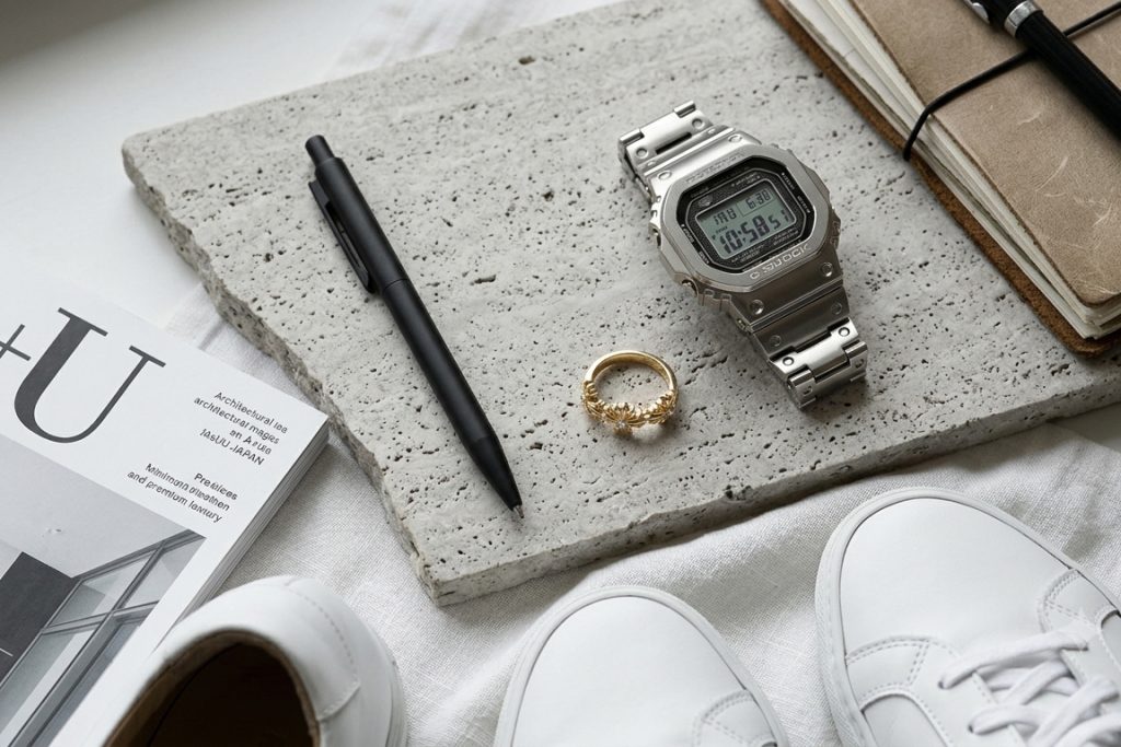腕時計とジュエリーの重ね付けガイド|G-SHOCK・高級スポーツウォッチの組み合わせ方を解説