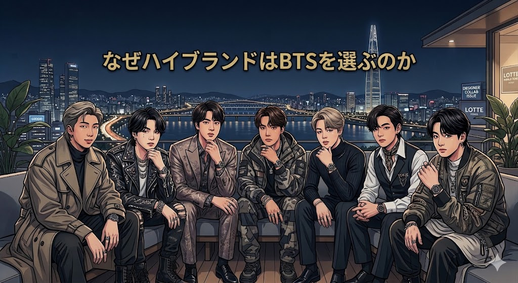 【2026再結成】BTS愛用腕時計＆アンバサダー特集 全メンバー完全網羅