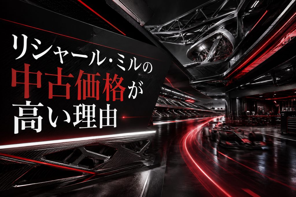 リシャールミルの中古価格はなぜ高い？人気モデル別の相場と選び方