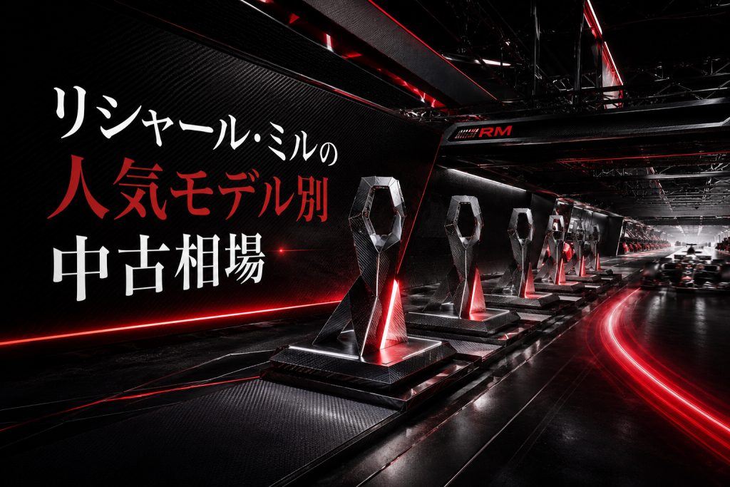 リシャールミルの中古価格はなぜ高い？人気モデル別の相場と選び方