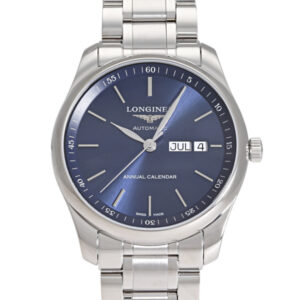 ロンジン LONGINES マスター コレクション L2.910.4.92.6 ブルー文字盤 新品 腕時計 メンズ — 商品画像