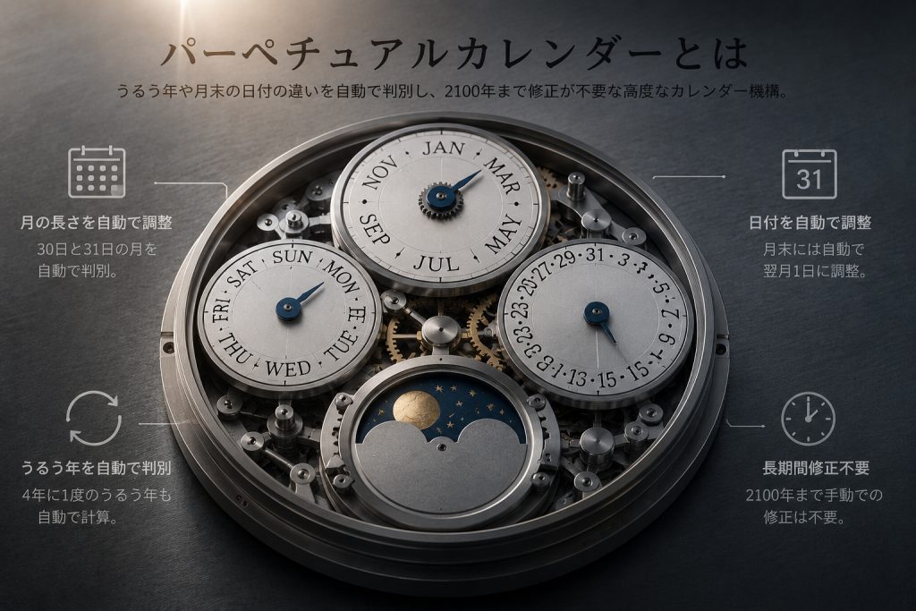 パーペチュアルカレンダー（永久カレンダー）とは