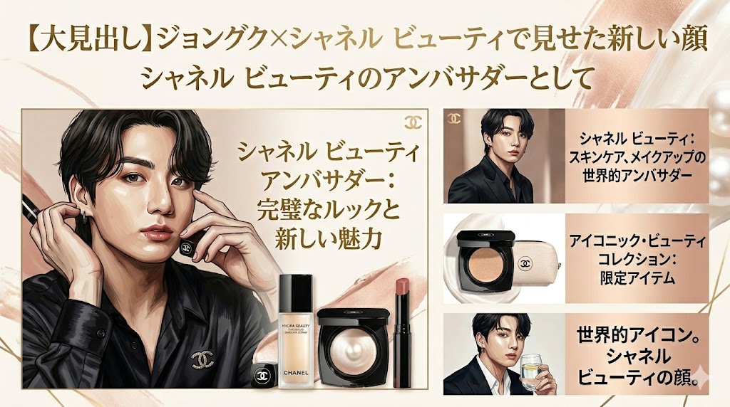 BTSジョングク(JUNGKOOK)の愛用腕時計とアンバサダー完全解説