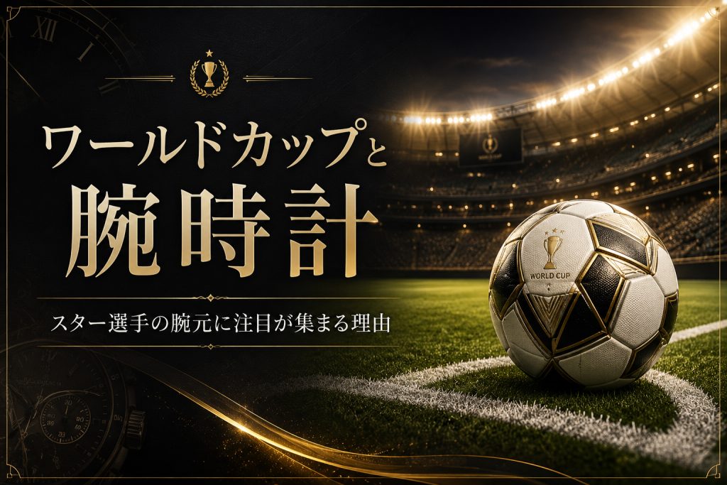 【2026年サッカーワールドカップ】スター選手と腕時計 メッシ、エムバペ、ロナウドたちが選ぶラグジュアリー