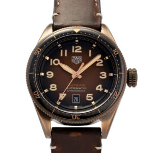タグ・ホイヤー TAG HEUER オータヴィア キャリバー5 クロノメーター WBE5191.FC8276 ブラウン文字盤 新品 腕時計 メンズ — 商品画像