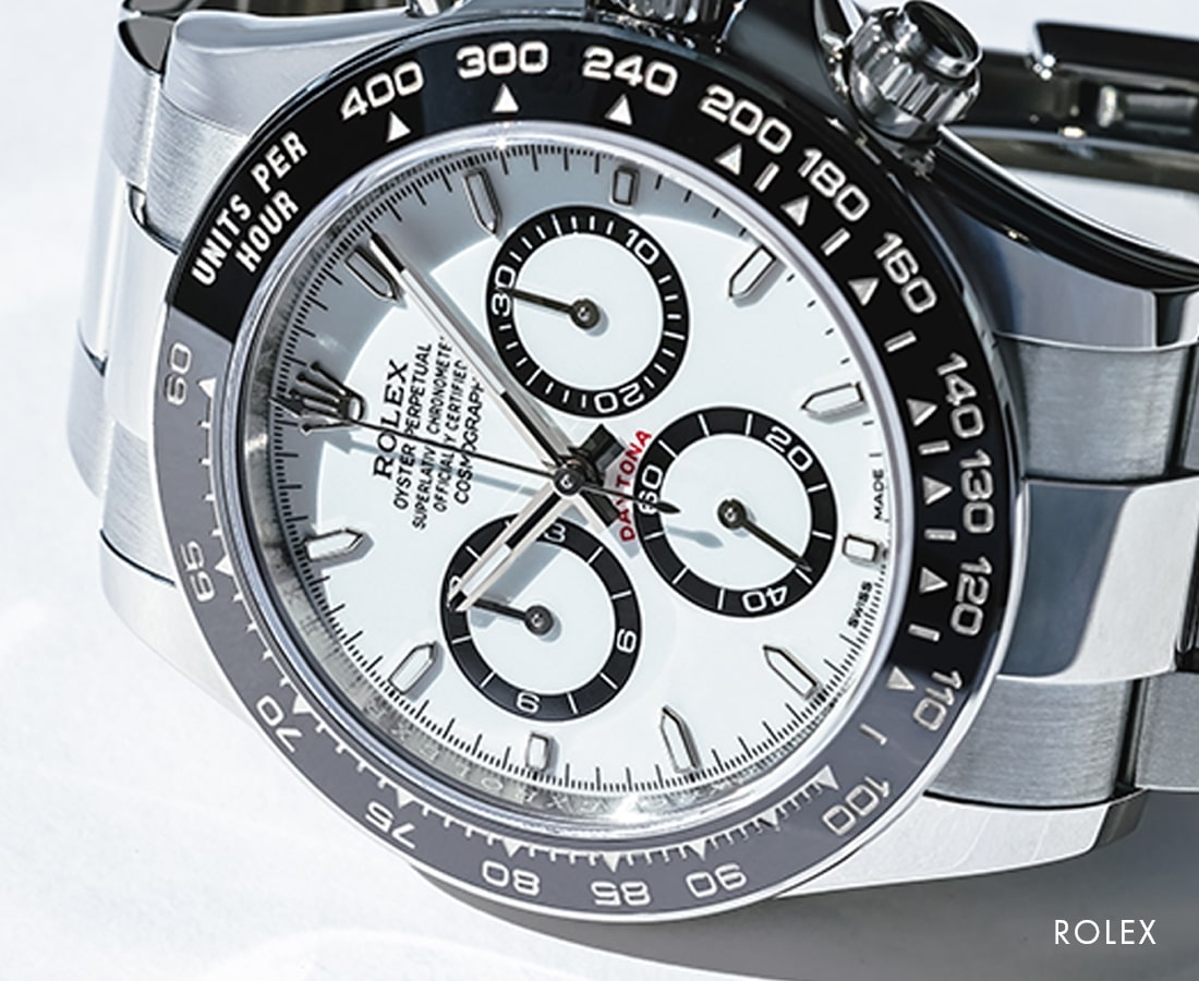 ロレックス デイトナの文字盤